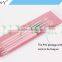 ANY High Quality Clear Acrylic Handle 5PCS Nylon Acrylic Nail Brush Set for Nail Design