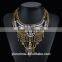 Europe and Exaggerate Style Gem Diamond Vintage Bead Necklace