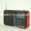 Bannixing B-718E Mini Digital Portable Music MP3Player TF card USB Disk Speaker FM Radio