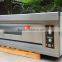 Single deck three trays Professional Gas bread bakery Oven baking equipment