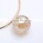 Fashion gold plated jewelry bracelet metal bead charm bracelet