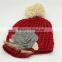 Handmade Unisex Funny Winter Knitted Wool Hat