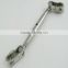 Stainless steel welded jaw and jaw turnbuckle