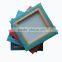 Color stretched canvas