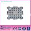 EN124 High Quality Ductile Iron Square Manhole Cover With Gasket