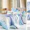 4 pcs Luxury European Sateen Jacquard duvet cover set 60S King Bed sheet