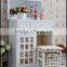Modern luxury fashinal wooden dresser / white Top selling high-end French dressing table with drawers