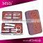 High quality and attractive manicure set in PU case for ladies
