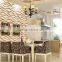 Top selling colorful 3d leather wall panels for bedroom decoration