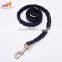 wholesale Bungee Dog Leash Buffering Belt leather dog leash