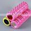 Deep-tissue Grid Massage Foam Roller Muscle Pain Relief Therapy Roller Yoga Eercise Foam Roller -mimic Size Easy Carry