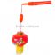 chinese lantern holder with 3 LED lighting and see-through bar