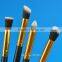 4Pcs Professional Eye brushes set eyeshadow Foundation Mascara Blending Pencil brush Makeup tool Cosmetic Black