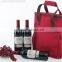 2015 wholesae promotional portable wine cooler bag