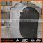 Low price qualityChina pure black granite kerbs for gravestone
