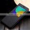 2015 New arrive leather flip case for wiko ridge fab 4g