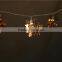 Snowflake Golden Christmas tree decorative LED String Light