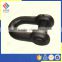 Offshore D Type Black Shackle for Anchor Chain