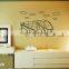 Large Tree and Letter Home Decoration Self Adhesive Importir Wall Sticker