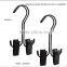 Wholesale hanger Chrome Metal Shoes Hanger Boots Clips Hanger