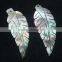 Best Quality New Arrival Mother of Pearl Gemstone With Nice Carving and Leaf Shape