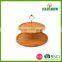 Bamboo Bilayer Lazy Susan