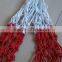 High Quality White and Red Basketball Nets