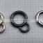 Fashion zinc alloy metal ring round cheap carabiners from GuangDong factory.
