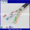 Factory wholesale Outdoor CAT 5e utp water blocking Lan cable 23awg 4pr twisted pair cable