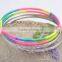 The latest exotic fashion Pure manual coloured thread heavy custom metal ally express wholesale bracelet