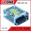 MINI series 24V 40W single output 1.7a s-40-24 switching power supply
