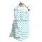 Woven Mulit Color Printing With Inside Pocket Buckle Adjustable Neck Strap Breastfeeding Apron