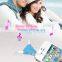 Earphone splitter/stand Music sharing sharing adapter lovers earphone sharing device