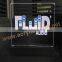 LED acrylic display sign holder