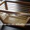 handmade superb bamboo storage basket for home use with cotton liner