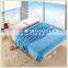 Bedding Extra Soft Flannel Fleece Blanket Lightweight Thickening Throw/Bed Blanket Pure Color Blanket Sky Blue