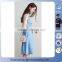 2016 fashion ladies printed long dress