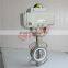 ss410 soft seal butterfly valve with electric actuator