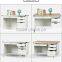 modern furniture metal executive table 3 drawers with one key steel office desk