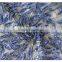 Modern design high quality bling blue sequin mesh fabric for evening dress
