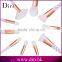 Pro 10PCS Kabuki Make Up Brushes Set Gradient color Spiral Handle Cosmetic Foundation Eyebrow Blusher Brush