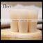 New Design Comma Shape Petals Hair wooden Handle Face Brush cleansing