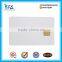 SLE4442/ 5542 inkjet contact smart blank card with 85*54*0.84mm size