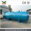 Steam heating industrial autoclave for wood 2.2m diameter
