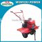 rotary tiller powered by 4-stroke 7hp gasoline engine.