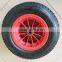 high quality competitive price plastic rim pneumatic 16x6.50-8 wheel barrow wheel