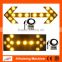 led arrow board for road safety trailer traffic sign board