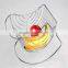 Wholesale Steel Wire Vegetable Basket,Fruit Holder With Plastic Tray