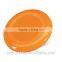 outdoor plastic frisbee bended at the edge pet toy frisbee