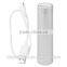2200mAh mini portable USB power bank cable included